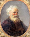 Portrait of an Old Man painting by Jean-Honoré Fragonard at Nice Fine Arts Museum. Nice, France.