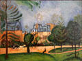 At Boulogne Woods painting by Raoul Dufy at Nice Fine Arts Museum. Nice, France.