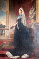 Portrait of Queen Victoria replica of painting at Windsor Castle by Heinrich von Angeli at Masséna Museum. Nice, France.