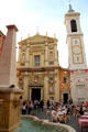 Place Rossetti with Cathedral of Saint Reparté in Old Nice. Nice, France.
