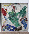 The Lovers mosaic by Marc Chagall at Fondation Maeght. St Paul de Vence, France.