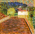 Pink Road painting by Pierre Bonnard at Museum of the Annonciade. St Tropez, France.
