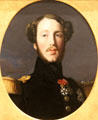 Portrait of Ferdinand-Philippe, duc d'Orléans by Jean Auguste Dominique Ingres at Beaux-Arts Museum. Lyon, France.