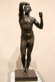 The Bronze Age sculpture by Auguste Rodin at Beaux-Arts Museum. Lyon, France.