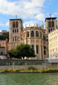 St John's Cathedral in Vieux Lyon. Lyon, France