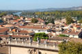View of Avignon from Papal Palace. Avignon, France.