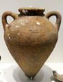 Etruscan ceramic amphora from le Grau du Roi at Musée de la Romanité. Nimes, France.