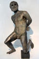 Bronze sculpture of captive Arles Antiquities Museum. Arles, France.