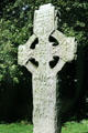 Tall Cross with biblical scenes at Kells. Ireland.
