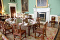 Dining room at Castletown House. Ireland.