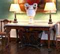 Dining room side table over wine cellarette at Castletown House. Ireland.