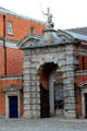 Bedford gate at Dublin Castle. Dublin, Ireland.