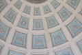 Rotunda dome details at Emo Court. Ireland.