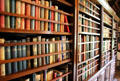 Library shelves at Russborough House. Ireland.