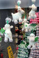 Stuffed toy sheep souvenirs at Temple Bar. Dublin, Ireland.