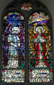 Sorrow & joy stained glass windows by Alfred E, Child at Christ Church Cathedral. Waterford, Ireland.
