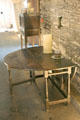 Gateleg table at Medieval Museum of Treasures. Waterford, Ireland