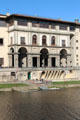 Uffizi Gallery over Arno River. Florence, Italy
