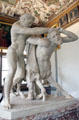 Roman-era copy of statue of Hercules & Centaur Nessus after Attic Greek original at Uffizi Gallery. Florence, Italy.