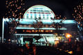 Pavilion at night at Expo 85. Tsukuba, Japan.