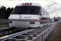 HSST magnetic levitation train at Expo 85. Tsukuba, Japan.