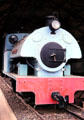 Narrow-gauge locomotive restored for film "Out of Africa" at Railway Museum in Nairobi. Kenya.