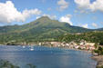Pelée Volcano & town of St. Pierre. St Pierre, Martinique