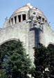 Dome of Revolutionary Monumental Arch. Mexico City, Mexico.