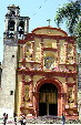 Chapel on grounds of Cathedral in Cuernavaca. Mexico.