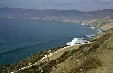 Pacific coastline south of Tijuana in Baja California. Mexico.
