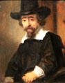 Portrait of Ephraim Bueno by Rembrandt van Rijn at Rijksmuseum. Amsterdam, NL.
