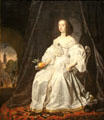 Mary Stuart, Princess of Orange, as Widow of William II painting by Bartholomeus van der Helst at Rijksmuseum. Amsterdam, NL.