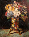 Still life of flowers painting by Adolphe Monticelli admired by van Gogh at Van Gogh Museum. Amsterdam, NL.