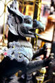 Detail of mythical animal sculpture in Patan , Katmandu. Nepal.