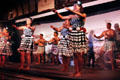 Maori performers show traditional dances. New Zealand.