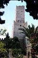 Kasbah Tower now houses Khalaf al-Fata lighthouse. Sousse, Tunisia.