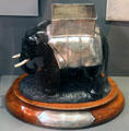 Cigar box in form of elephant presented to 94th Highland Regiment at National War Museum of Scotland. Edinburgh, Scotland.