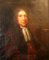 Portrait of Sir Alexander Seton, Baronet at Gladstone's Land tenement house. Edinburgh, Scotland.