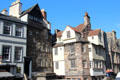 Moubray House & John Knox House , two of the oldest houses in Edinburgh. Edinburgh, Scotland.