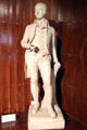 Robert Burns statue model after Burns Monument at Kilmarnock by W. Grant Stevenson at Writers' Museum. Edinburgh, Scotland.