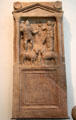 Roman altar to Jupiter found near Croy Hill at National Museum of Scotland. Edinburgh, Scotland.