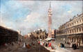 Piazza San Marco, Venice painting by Francesco Guardi at National Gallery of Scotland. Edinburgh, Scotland.