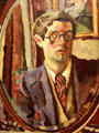 Self portrait by Duncan Grant at National Portrait Gallery of Scotland. Edinburgh, Scotland.