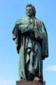 Thomas Chalmers statue by Sir John Steell. Edinburgh, Scotland