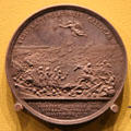 Battle of Blenheim medal by Martin Smeltzing of Netherlands at Hunterian Art Gallery. Glasgow, Scotland.