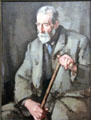 Old Duff painting by Samuel John Peploe of Scottish Colourists at Kelvingrove Art Gallery. Glasgow, Scotland.