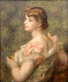 Portrait of Madame Valentine Fray by Auguste Renoir at Kelvingrove Art Gallery. Glasgow, Scotland.