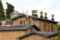 Roofline at Holmwood. Glasgow, Scotland.