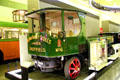 Sentinel steam lorry at Riverside Museum. Glasgow, Scotland.