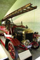 Albion Merryweather fire engine at Riverside Museum. Glasgow, Scotland